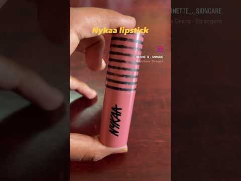 Nykaa lipstick ||shade-day dreaming ||#nykaa #nykaacosmetics #makeup #lipstick #shortvideo