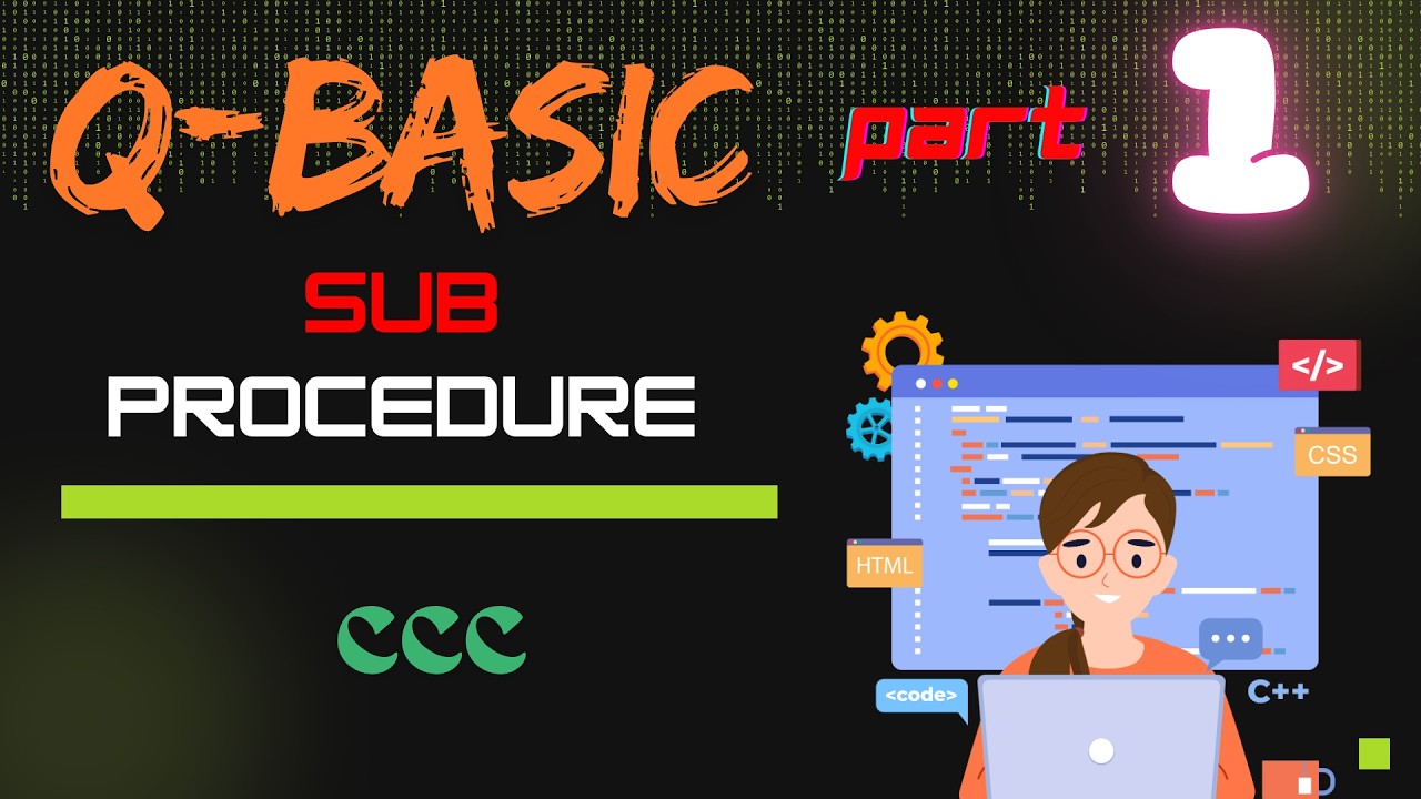 QBasic program to find area and volume using SUB procedure. #codecoffeecircuit #programming #fyp