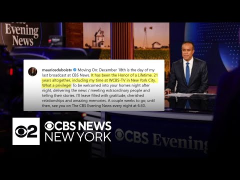 Maurice DuBois leaving CBS News