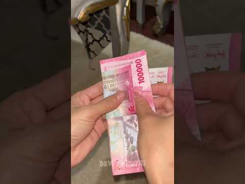 Mau cuan tanpa ribet? Coba tips melipat uang sejuta ini, hasilnya rapi tanpa staples atau karet! 💵✨