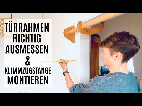 Türrahmen richtig ausmessen & Klimmzugstange montieren | rollholz.com