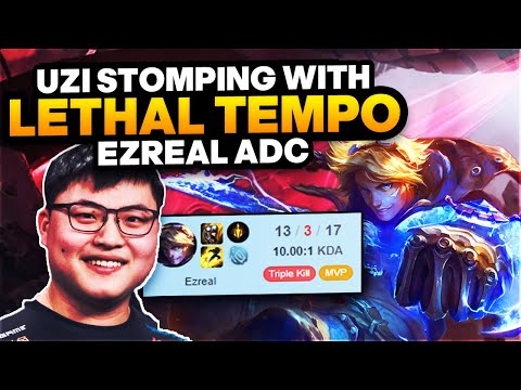 This is what a God Ezreal looks like - Uzi Ezreal ADC Gameplay