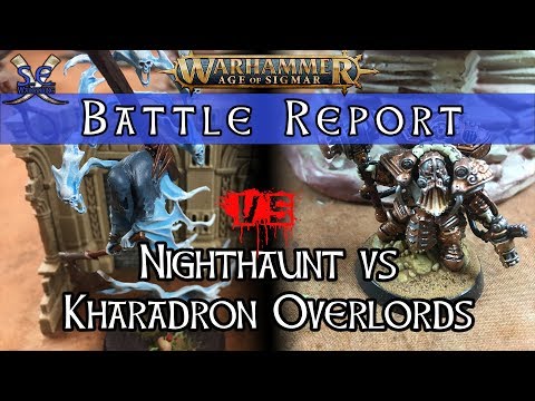Age of Sigmar 2nd Edition Battle Report! Nighthaunt VS Kharadron Overlords!