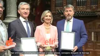 Ibercaja obtains the EFR certifcate