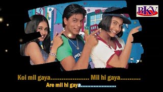 Download lagu Koi Mil Gaya - KARAOKE - Kuch Kuch Hota Hai 1998 - Shah Rukh Khan, Rani Mukherjee & Kajol mp3