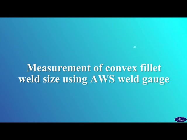 Weld Gauge