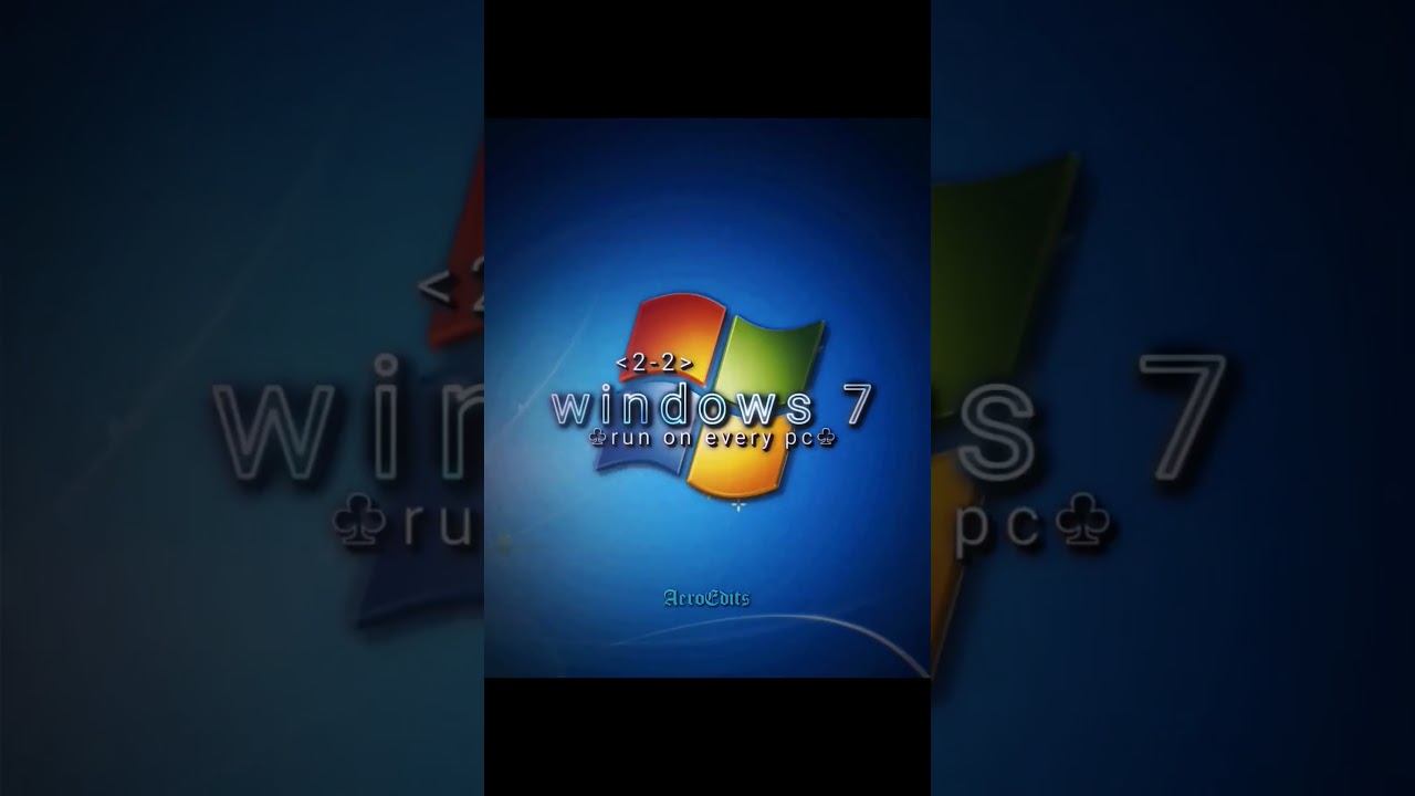 Windows XP vs Windows 7