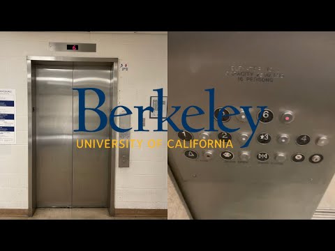 Horrible Sounding OTIS Traction Elevator #2 - Etcheverry Hall - UCB in Berkeley, CA.