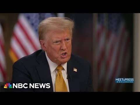 Trump says some parts of Project 2025 are ‘very good’ but he’s ‘never seen it’