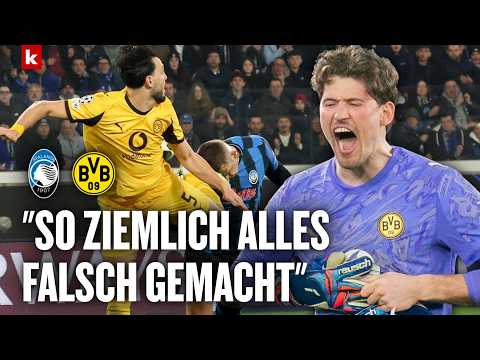 Video Thumbnail: Kobel über Patzer, Kovac zu Strafstoß: "Weiß nicht mehr, was ein Elfmeter ist" | Atalanta - BVB 4:1