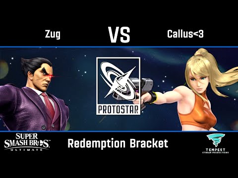 Zug (Kazuya) vs Callus (Zero Suit Samus) - Redemption Losers Round 2 - Protostar #30