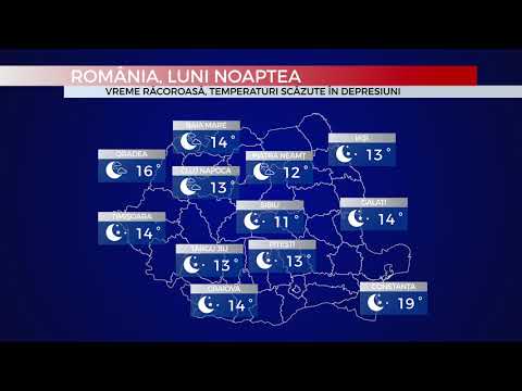 METEO 05 August - Ploi în nord, nord- est și la munte