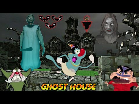 Twikay Gamer - Minecraft | Ghost Trapped Oggy Gang | Haunted House || Twikay Gamer