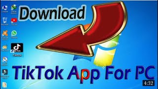 How to Download and Install TikTok App on PC   For Windows 7 8 10   Laptops   TikTok For Desktop