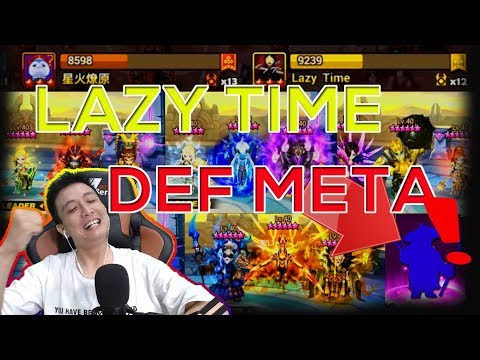 [TOP 10] Siege Battle Review VS Lazy Time Siege Defense Meta - isengdudegame Summoners War