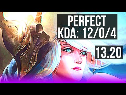 PANTHEON & Kai'Sa vs JANNA & Vayne (SUP) | 12/0/4, Legendary, 1.6M mastery | TR Master | 13.20