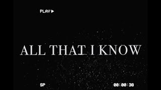 Nadine Coyle - All That I Know (Official Lyric Video)