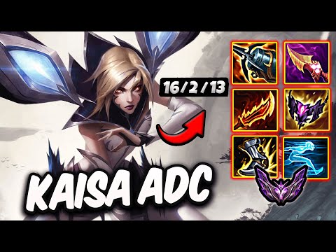 Kaisa vs Samira ADC ( TripleKill ) Korea Master 576 LP | Patch 25.17