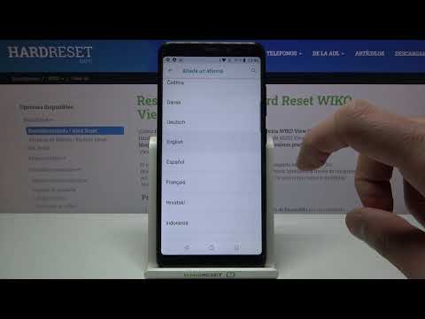 Cómo cambiar idioma en Wiko View Go - configurar idioma