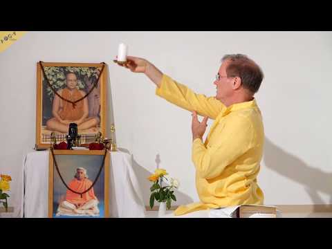 Kleine Rituale vor und nach der Meditation bzw. dem Sadhana - YVS134 - Bhakti Yoga - Teil 6
