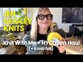 What I M Knitting NYC Yarn Haul Coffee With Erica My Daughter S First Sweater A Mic Disaster