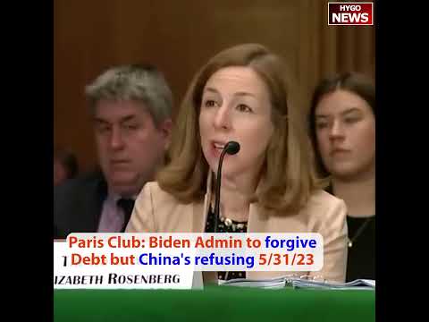 Paris Club: Biden Admin Wants Debt Forgiveness — But China Refuses
