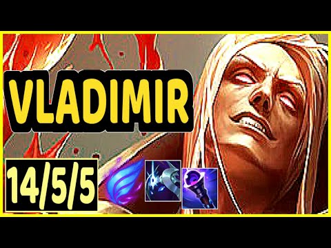 VLADIMIR VS TALIYAH - 14/5/5 KDA MID GAMEPLAY GRANDMASTER I