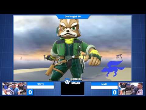 Onslaught 80 - Winner's Semis: Light (Fox) vs Flashpoint Chavo (Bayonetta)