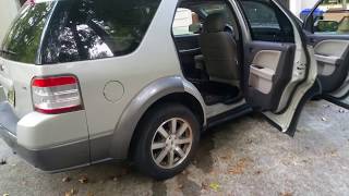 More progress "restoring" the 2008 2009 Ford Taurus X Wagon