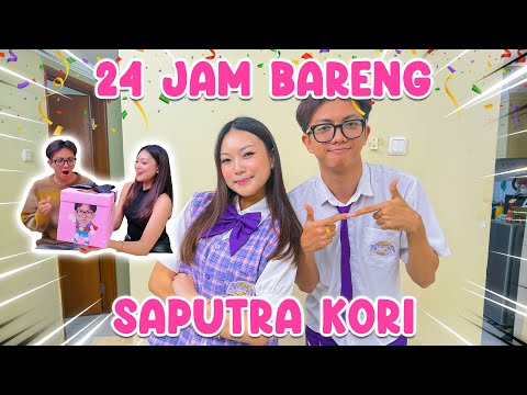 24 HOURS WITH SAPUTRA KORI 🥳🤩 ROOM TOUR STUDIO NYA KORI, UNBOXING SURPRISE BOX WITH KORI 😍