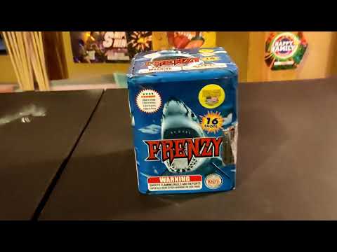 Frenzy firework 200g cake from World Class, full demo!  #firework #pyro #4thofjuly