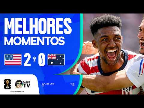 Melhores momentos de Estados Unidos x Austrália