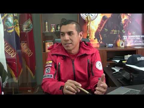 🔥 El jefe del Cuerpo de Bomberos de Salcedo