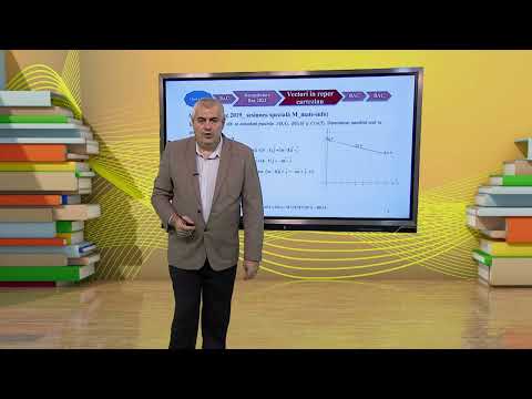 TeleŞcoala: Matematică clasa a XII-a – Operaţii cu vectori în plan - partea a II-a (@TVR2)