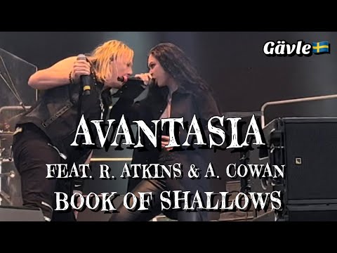 Avantasia feat. R. Atkins & A. Cowan - Book of Shallows @Gävle, Sweden🇸🇪 July 13, 2022 LIVE HDR 4K