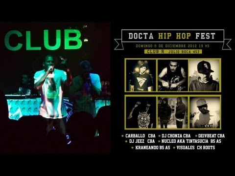 Mr Deivbeat , Biblo y DJ Chonza @ DOCTA HIPHOP FEST 2012