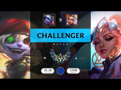 Challenger Match: Over 10.000 LP - EUW server Patch 25.20