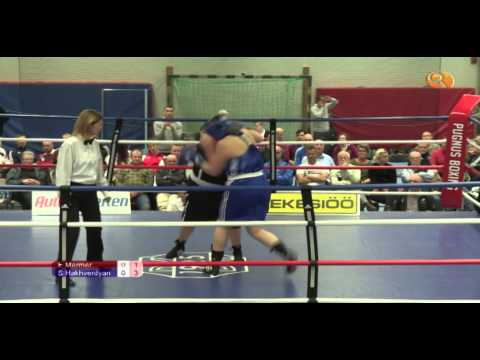 Boxning SM 2013 - Sona Hakhverdyan vs Ebru Mermer