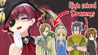 Download lagu Marine Dies of Cringe by the RPG she made in High School (Full Reaction) [HOLOLIVE / ENG SUB] mp3