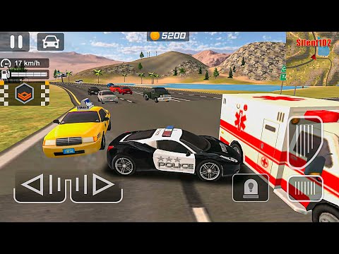 Police Car Chase Driving Simulator - Police Officer on Patrol Duty #2 - Android Gameplay