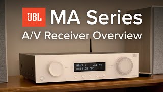 Video thumbnail for JBL MA Series A/V Receiver Overview! Designed for the Next Generation of Music/Movie Enthusiasts by Audio Advice