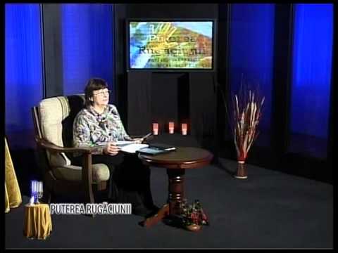 Puterea rugaciunii 2 - o emisiune despre cum sa ne rugam, cu Mirela Petan