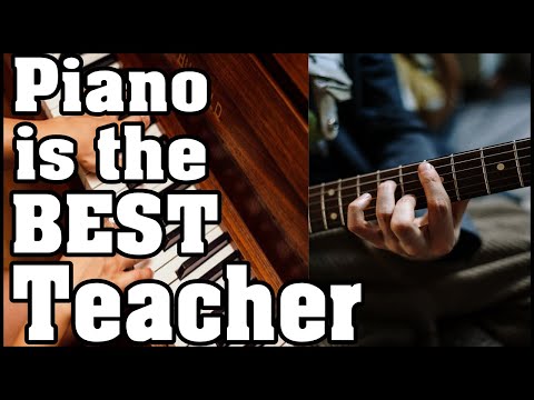 Understanding the Fretboard by Using a Piano