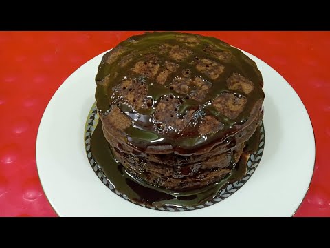 Chocolate Pancakes  || Hyderabadi Masala ||  Jabeen's Recipe