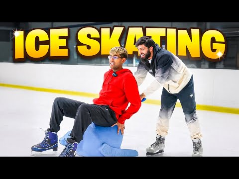 N3on Goes Ice Skating with Arman Tsarukyan!
