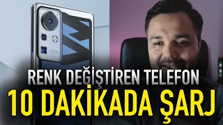 10 dakikada şarj olan telefon | Renk değiştirebiliyor