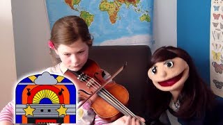 Learn About The Violin | Sing 'Mary Had A Little Lamb | Jenny's Jukebox Jam 🎸