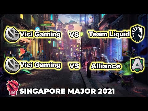 [LIVE] VG vs Alliance | LIQUID vs VG | English Cast | ONE Esports Singapore Major 2021