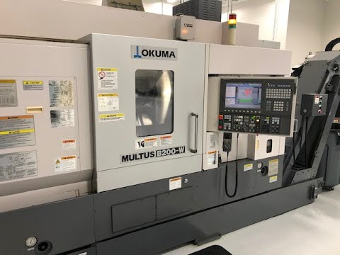 2010 OKUMA Multus 200W CNC Lathes (Turning Centers) | Automatics & Machinery Co. (1)