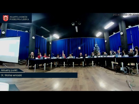 Sesje Rady Podkowa Leśna – III sesja rady VIII Kadencji